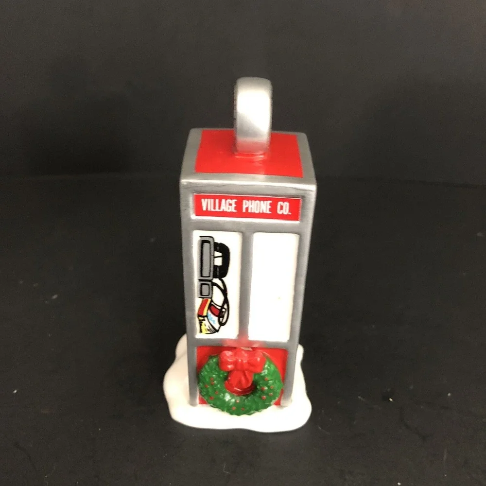 Department Dept 56 Snow Village English Village Phone Booth 54291 Retired